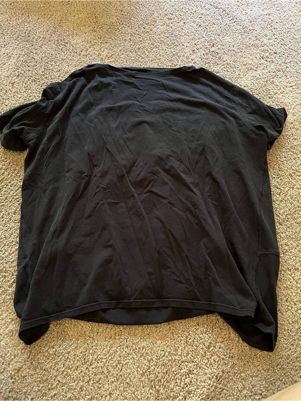 Lululemon Black Relaxed Short Sleeve